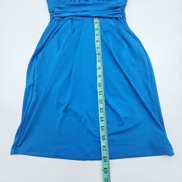 Strapless Party/Wedding/Cocktail Dress - Teal, size Small - Picture 12 of 15